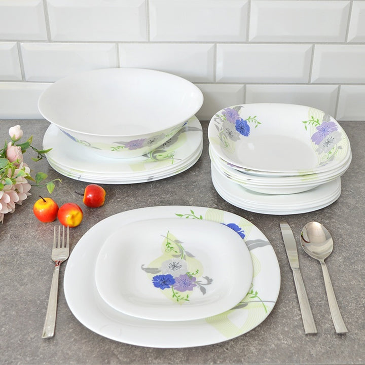 Luminarc Dinner Set Neo Carine Felitsa 19 Pieces - Salman Stores