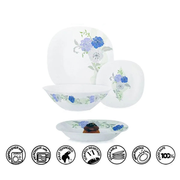 Luminarc Dinner Set Neo Carine Felitsa 19 Pieces - Salman Stores